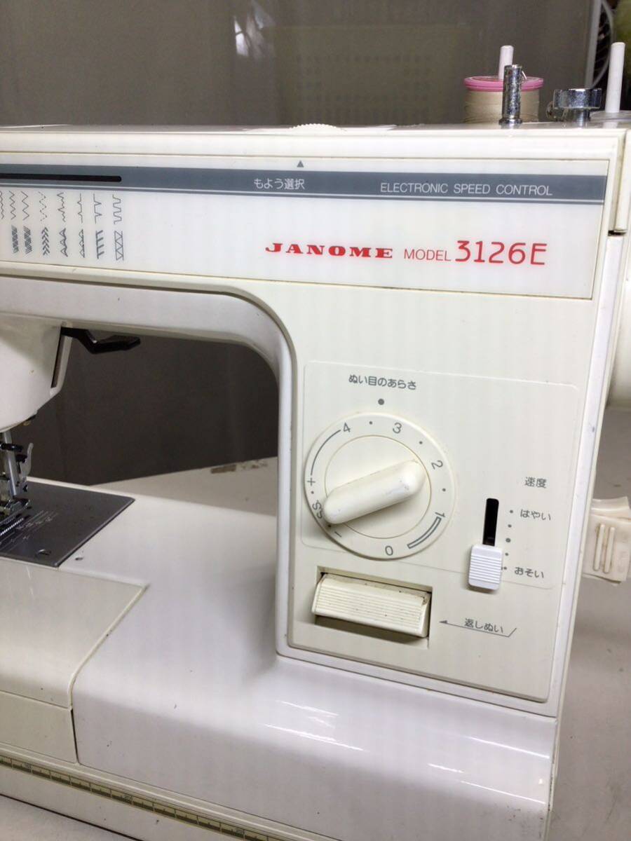 YS5114 JANOME/ Janome швейная машина 3126E электризация только рукоделие шитье ya/100