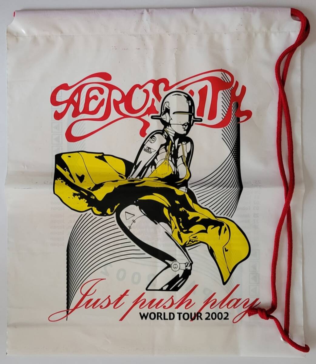 AEROSMITH パンフ(1)3冊 2002 JUST PUSH PLAY WORLD TOUR JAPAN 来日 日本公演 FIFA WORLD CUP CONCERT チラシ 袋 エアロスミス PROGRAMの画像9