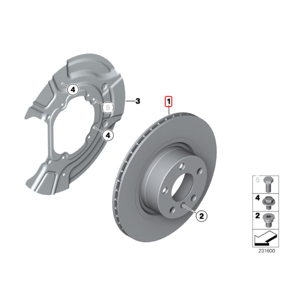 Brembo製 BMW X3/F25 xDrive28i xDrive35i リア/リヤ ブレーキローター 左右セット 34206886482 34206790362 34206868936_画像2