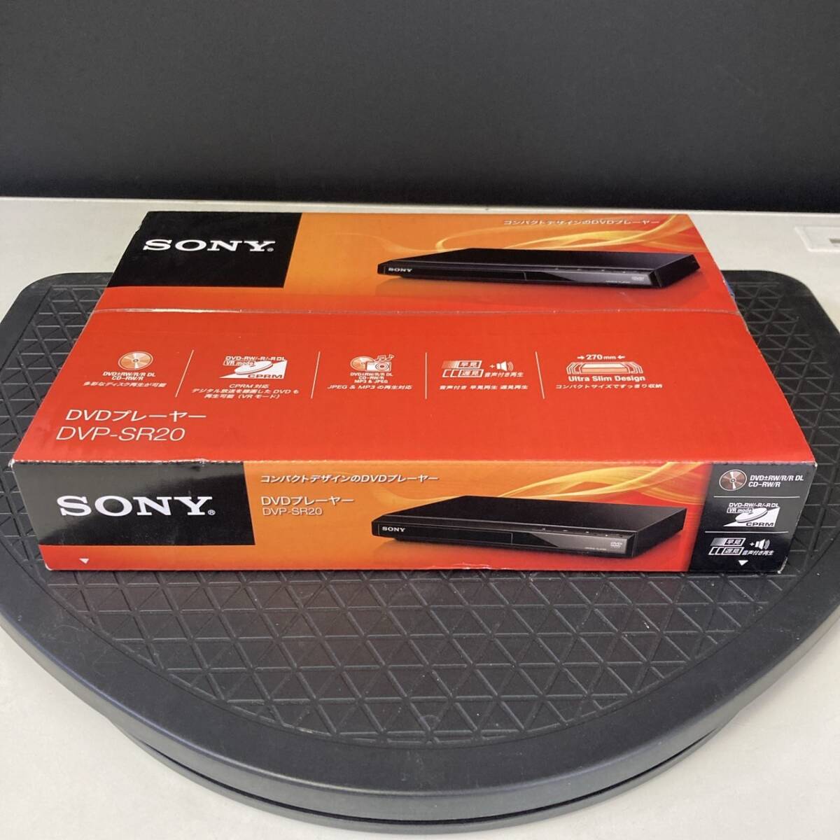 【未開封品】 SONY ソニー DVD プレーヤー DVP-SR20 /KK0427-80の画像2