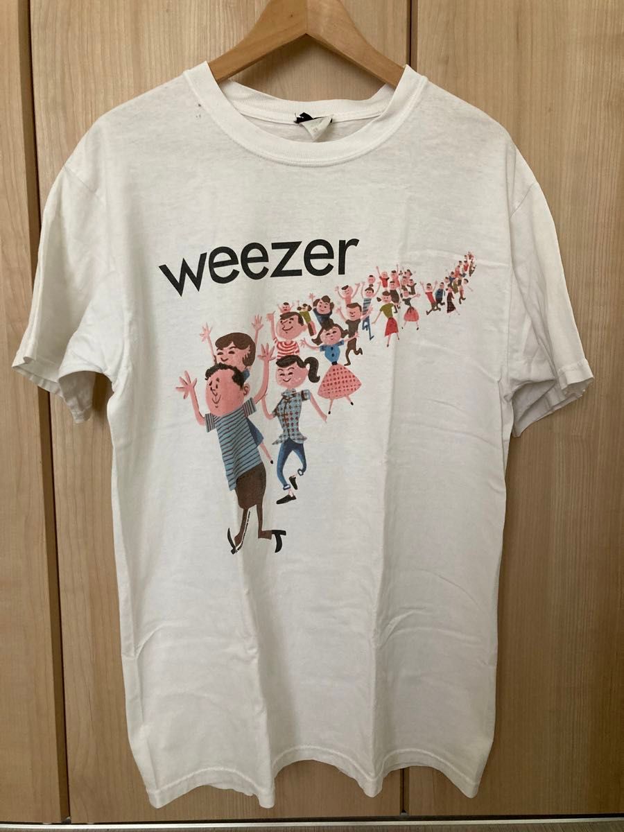 90s made in USA vintage weezer tシャツ バンT