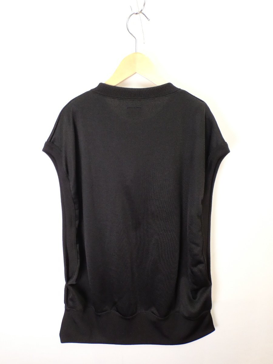  Needles poly- smooth Sleeveless T-shirts no sleeve [M\'s(M)/1.65 ten thousand jpy / black / new goods tag ]b4A0