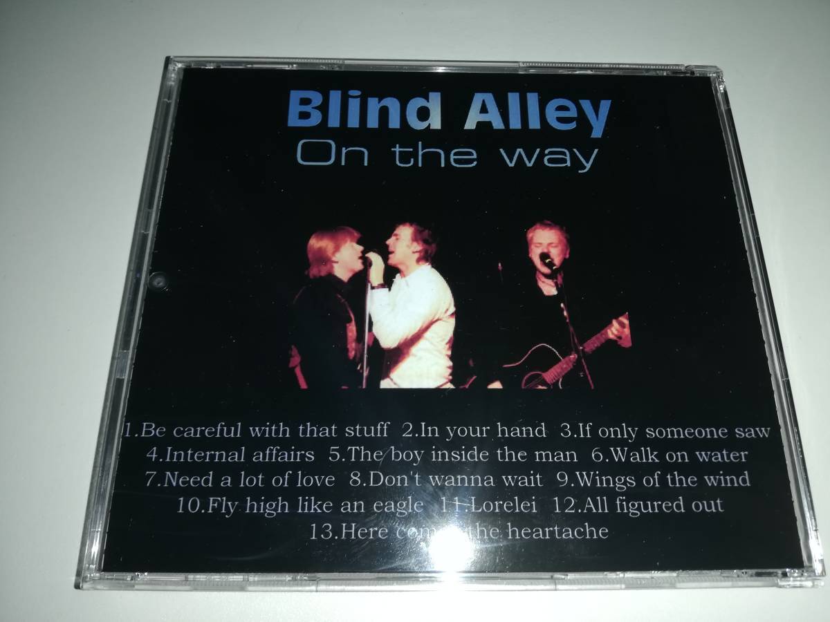 【北欧メロハー名盤】BLIND ALLEY / ON THE WAY FORTUNE解散後のBLIND ALLEY黎明期に作成されたプロモ音源 1ST収録曲の初期VERもありの画像2