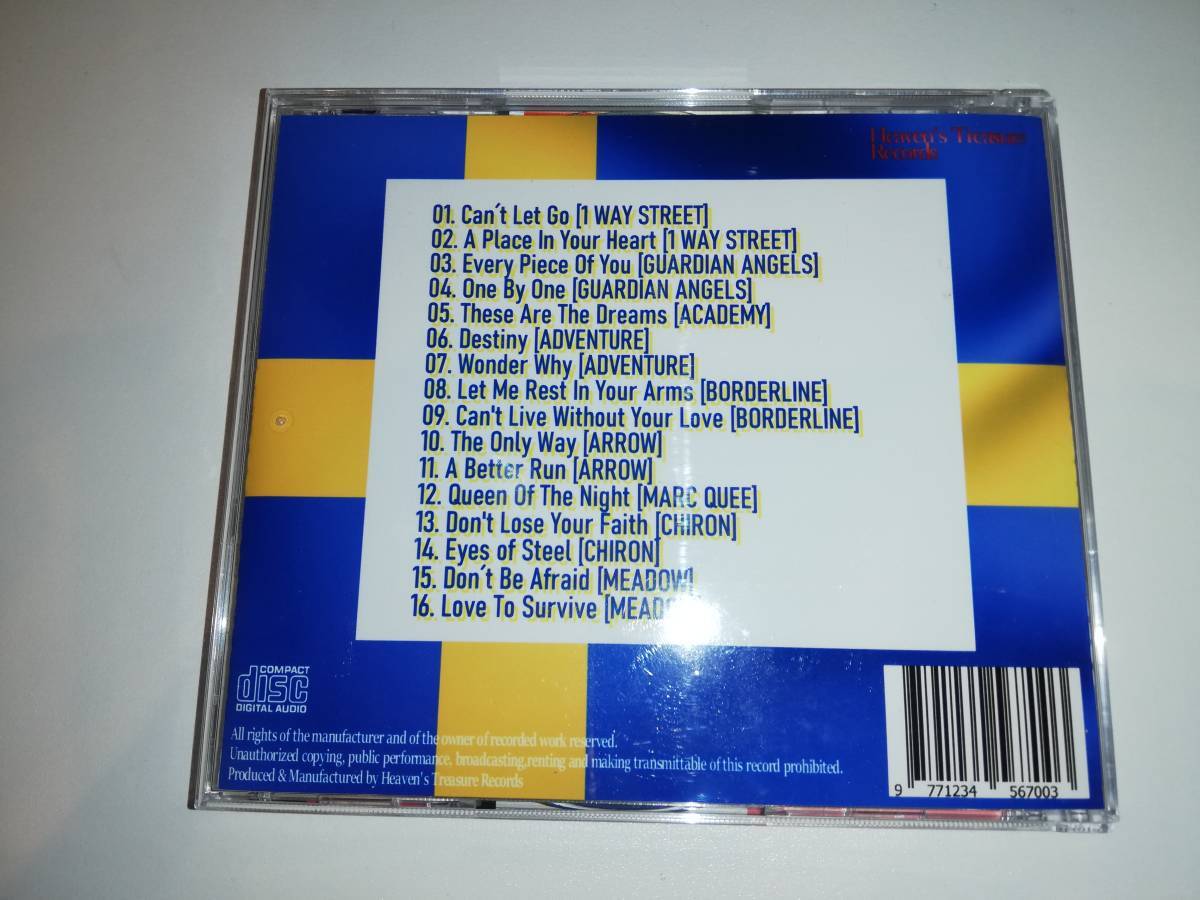 【北欧メロハー】SWEDISH MELODIC ROCK INVESTIGATION VOL.1 シングルのインスト以外のAB両面収録のコンピ盤 名曲だらけ 試聴サンプルありの画像2
