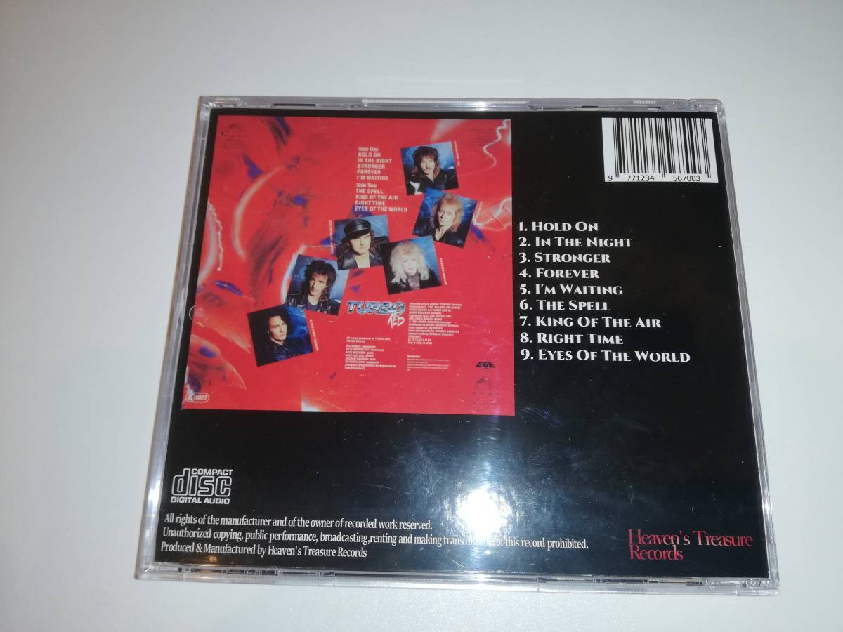 【ドイツ産メロハー名盤】TURBO RED / ST 男女ツインVOの最重要バンドの名盤 試聴サンプルあり KARO、MYDRA、CRAAFT等に匹敵の画像2