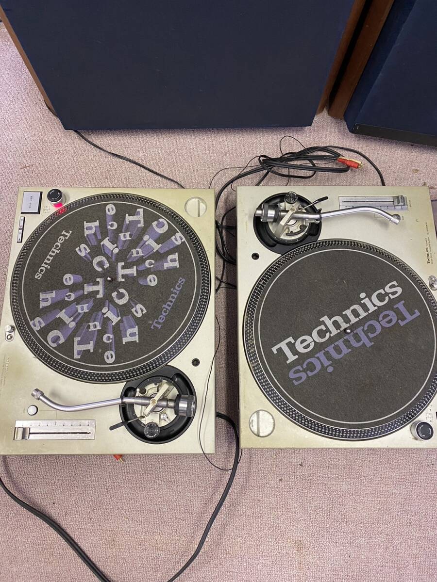 中古★Technics SL-12000MK3D テクニクス ターンテーブル 2台セットの画像1