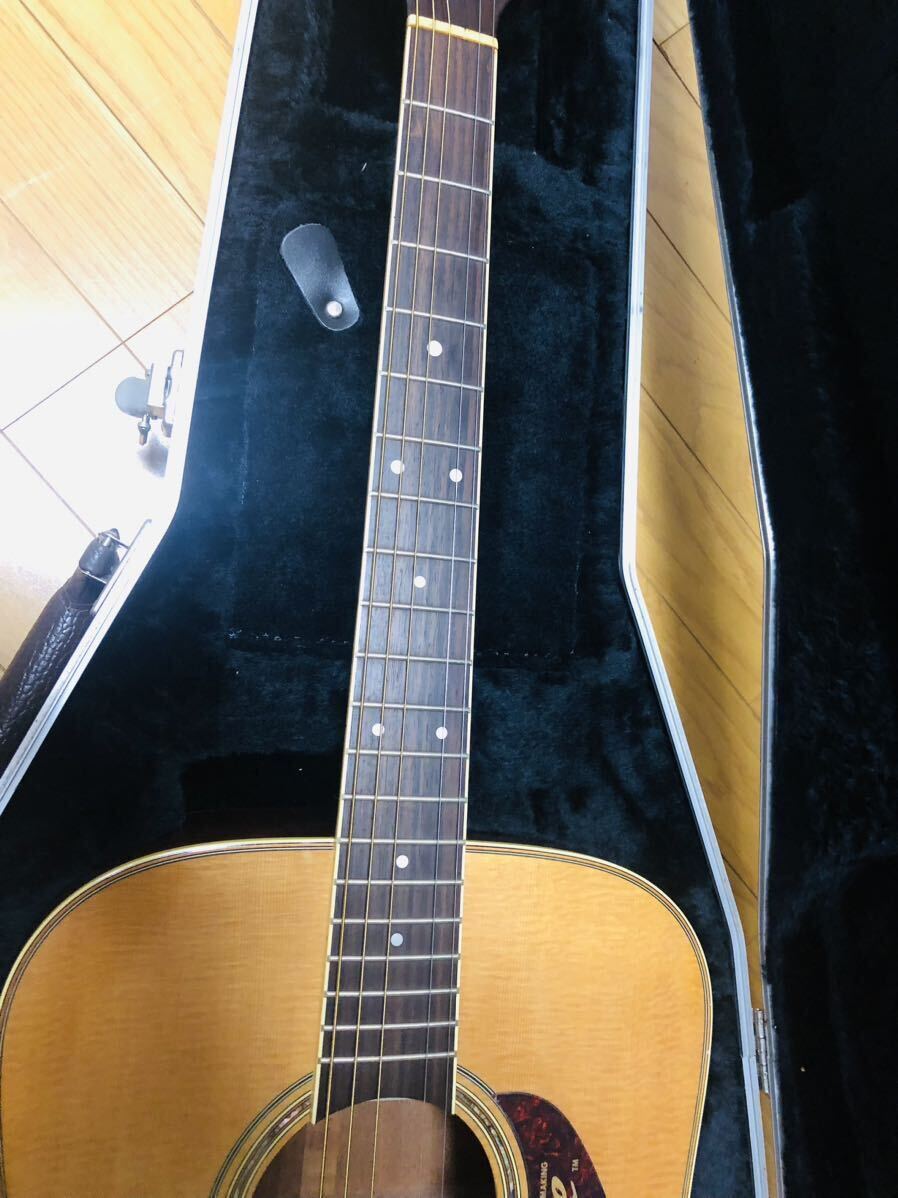 超レアTakamine SAD-10アコースティックギター オール単板　純正ハードケース付き_画像7