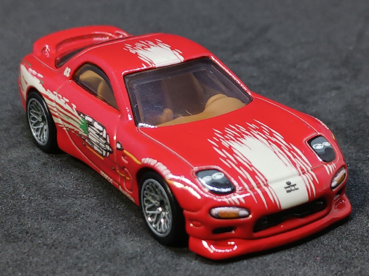 ◆ホットウィール/Hot Wheels(約1/64)◆'95 マツダ RX-7(FD3S/ワイルドスピード)◆ルース/傷少良品★夢屋HW059★の画像3