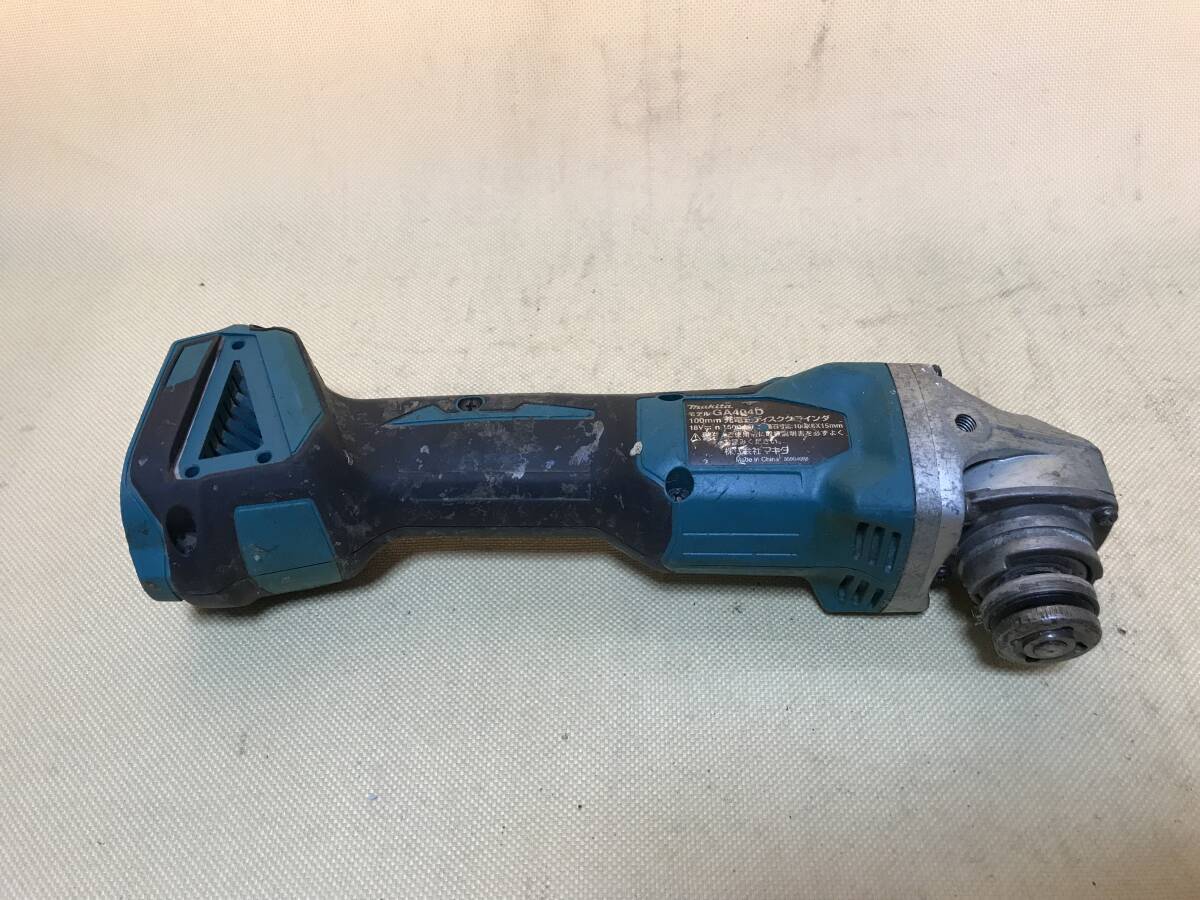 makita マキタ 18V 充電式ディスクグラインダ GA404D ジャンク品の画像1