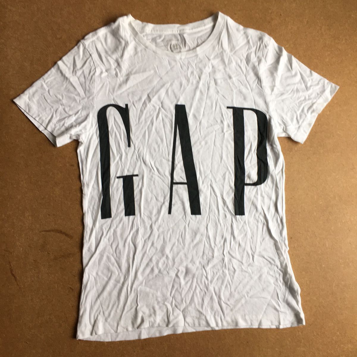 GAP ビッグロゴ ホワイト シンプル Tシャツ 半袖 半袖Tシャツ ギャップ ロゴTシャツ_画像2