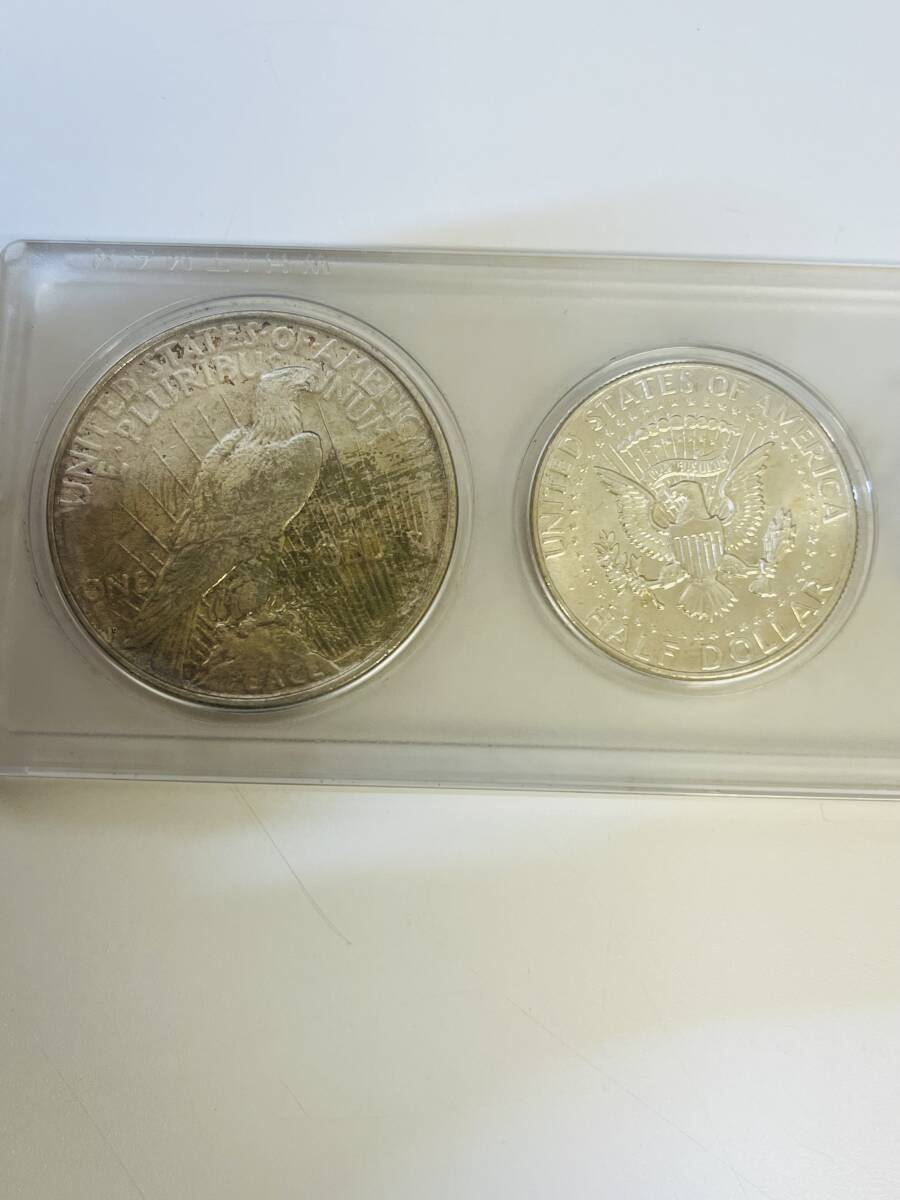 ★ リバティー銀貨、硬貨 6枚 まとめ ピースダラーなど SILVER/シルバー ※レターパックライト（370円にて発送）の画像6