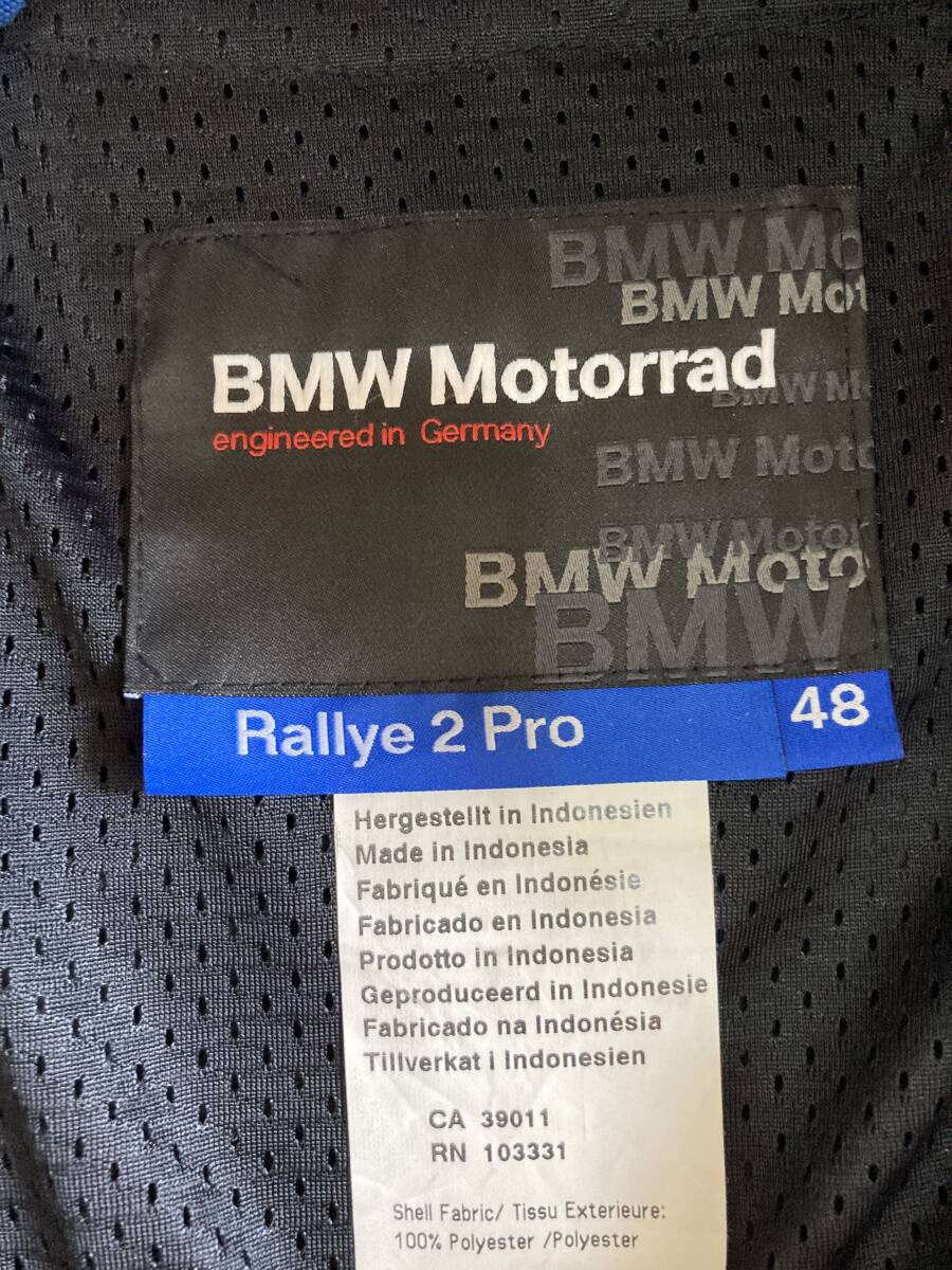 BMWラリー2プロスーツ ブルー／グレー系 サイズ48の画像4