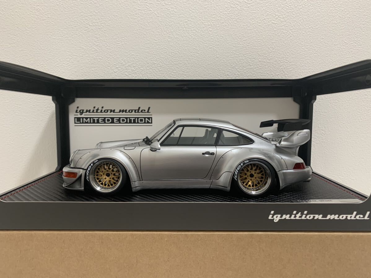 イグニッションモデル WEB限定 1/18 RWB 964 ポルシェ Silver シルバー IG2467 ignition modelの画像1