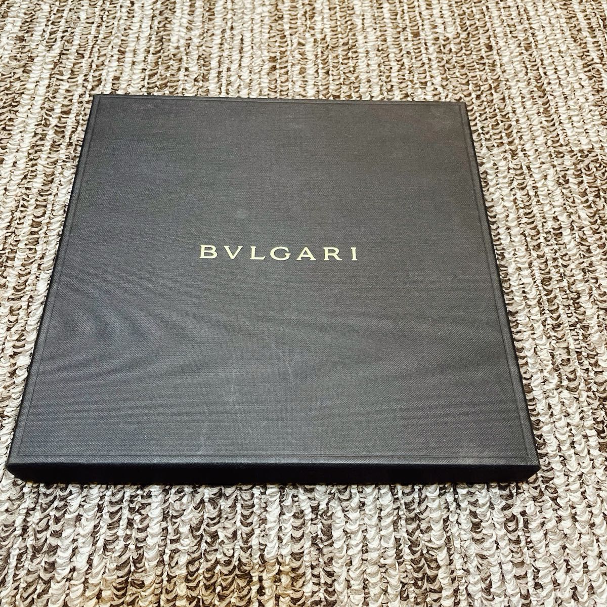 【未使用】BVLGARI ブルガリ スカーフ ストール