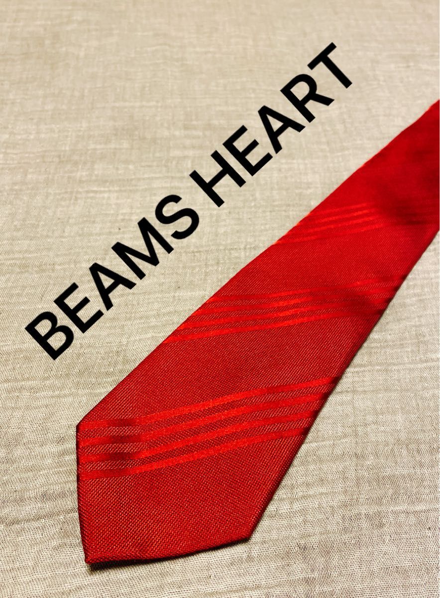 BEAMS HEART  ビームスハート　ネクタイ ストライプ