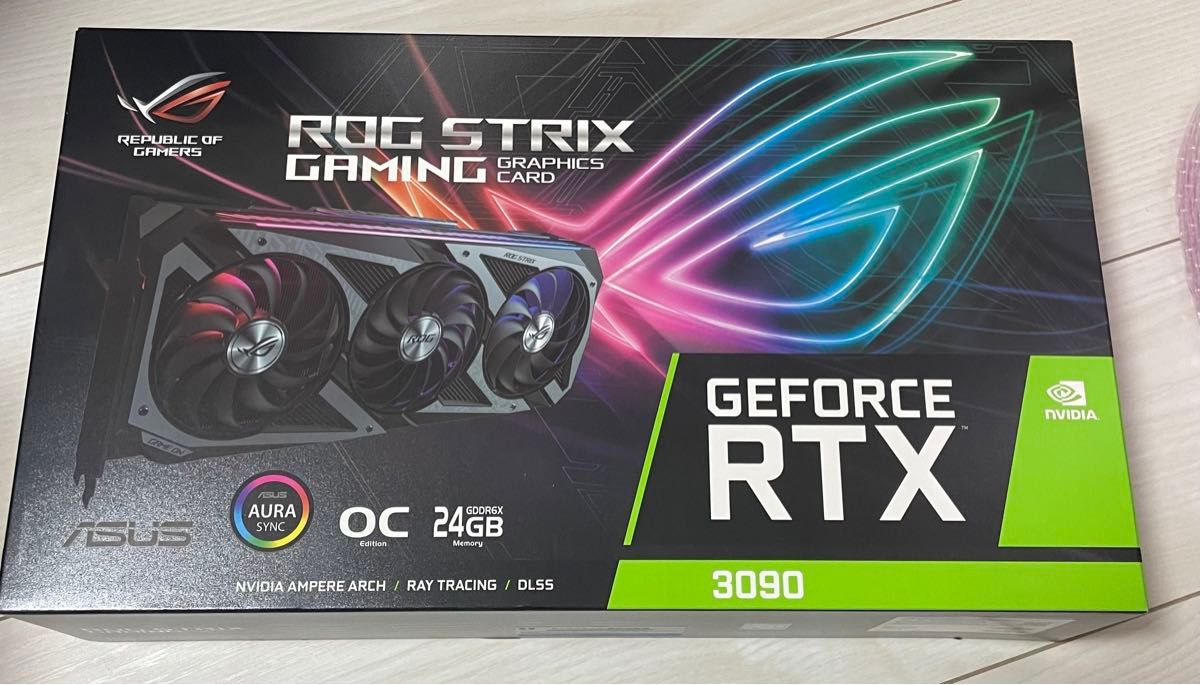 asus rog strix geforce rtx 3090 24g美品