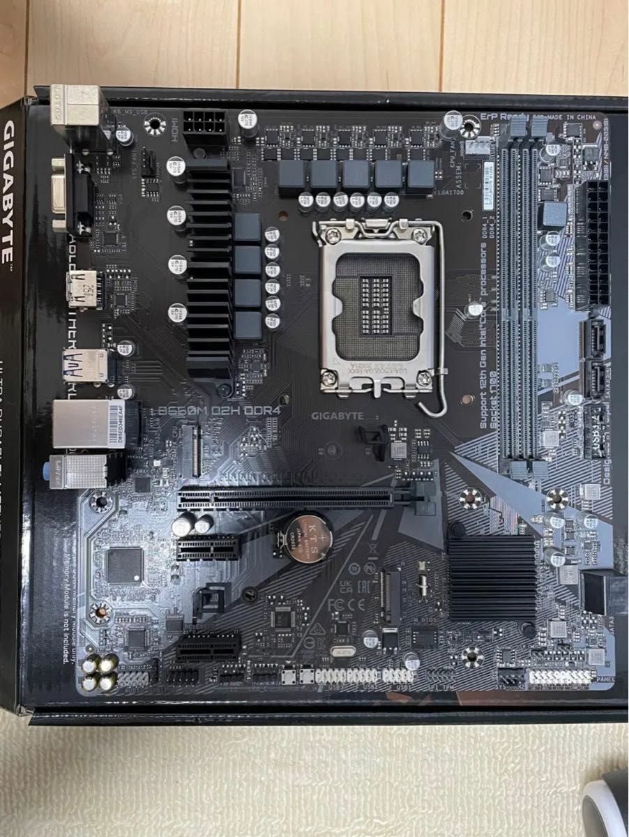 GIGABYTE B660M D2H DDR4 マザーボード LGA1700 micro ATX 動作品