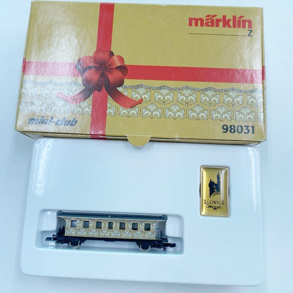 メルクリン Zゲージ 98031 ルートヴィヒⅡ世 mini-club　メルクリンミニクラブ marklin Marklin 鉄道模型　_画像1