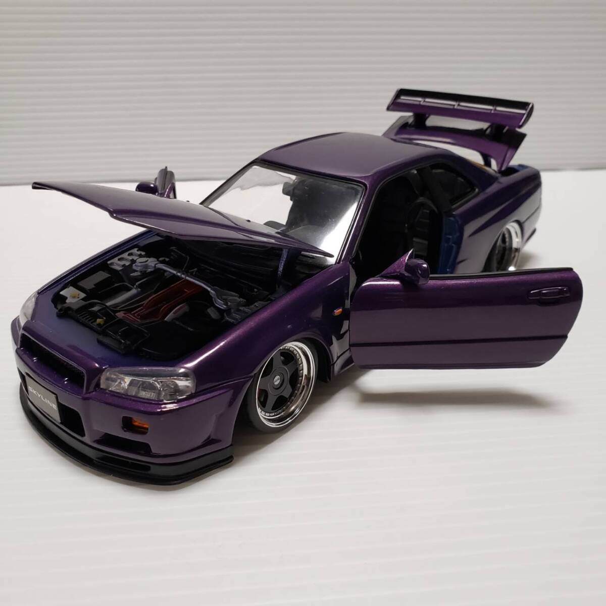 1/18 日産 スカイライン　GT-R R34　カスタム_画像9