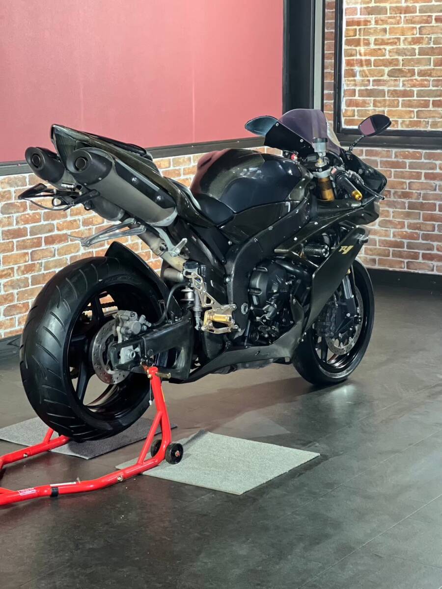 ヤマハ yzf-r1 フルカーボン 34150km 中古車体！動画有！茨城県! 全国配送可！書類あり！( S1000rr Cbr1000rr Zx-10r )の画像4