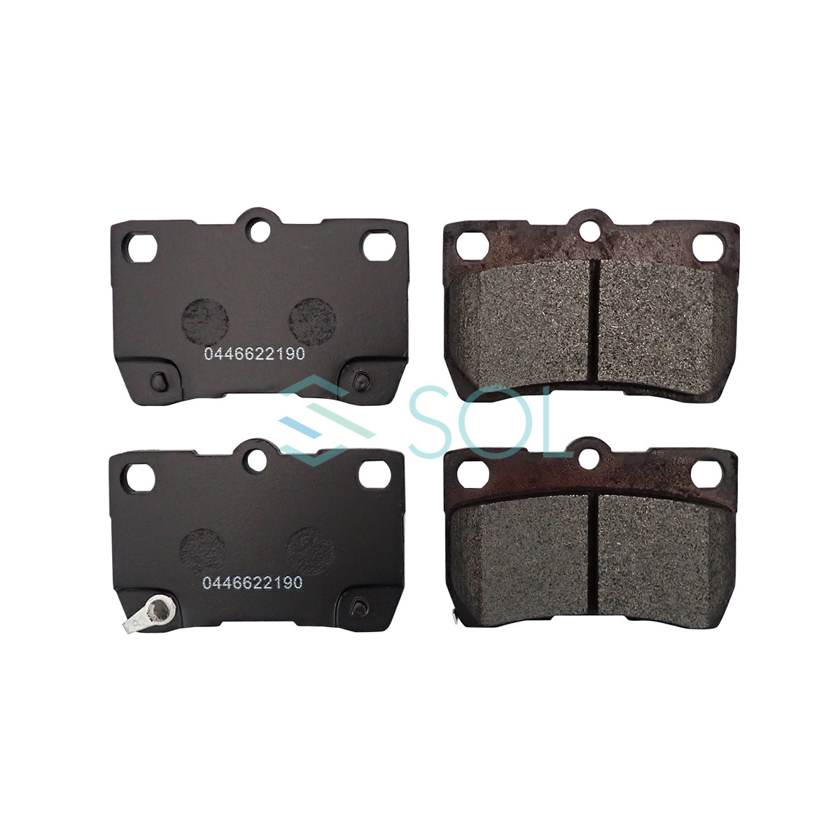  Toyota Mark X rear brake pad brake disk left right set GRX120 GRX121 GRX125 GRX130 GRX135 GRX133 04466-30210