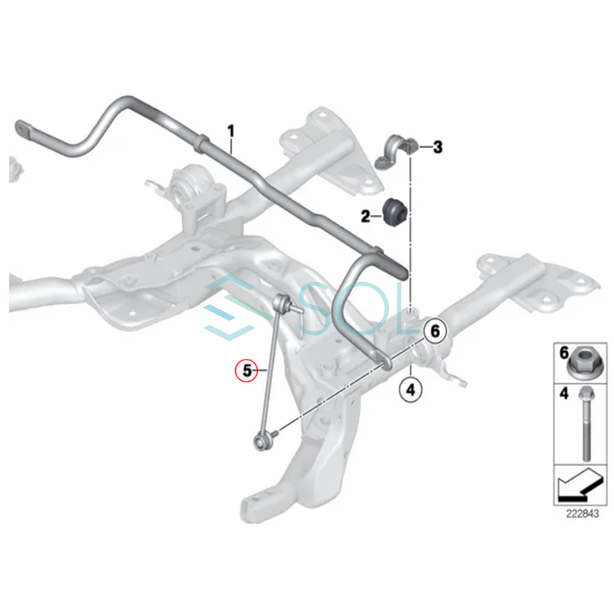 BMW MINI R60 R61 フロント スタビリンク ベントラムサポート 左右セット ワン クーパー クーパーD クーパーS JCW 31359806351 31359806352_画像2