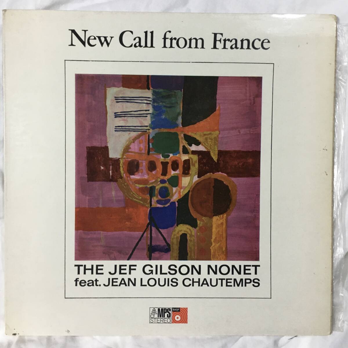 The Jef Gilson Nonet feat. Jean Louis Chautemps / New Call From France　　MPS盤 ユーロ・ジャズ
