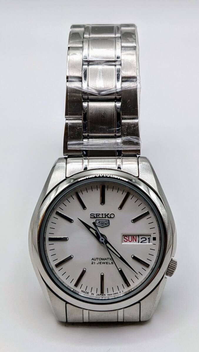 [中古] セイコー5 SNKL41J1 SEIKO5 自動巻き 腕時計 7S26の画像1