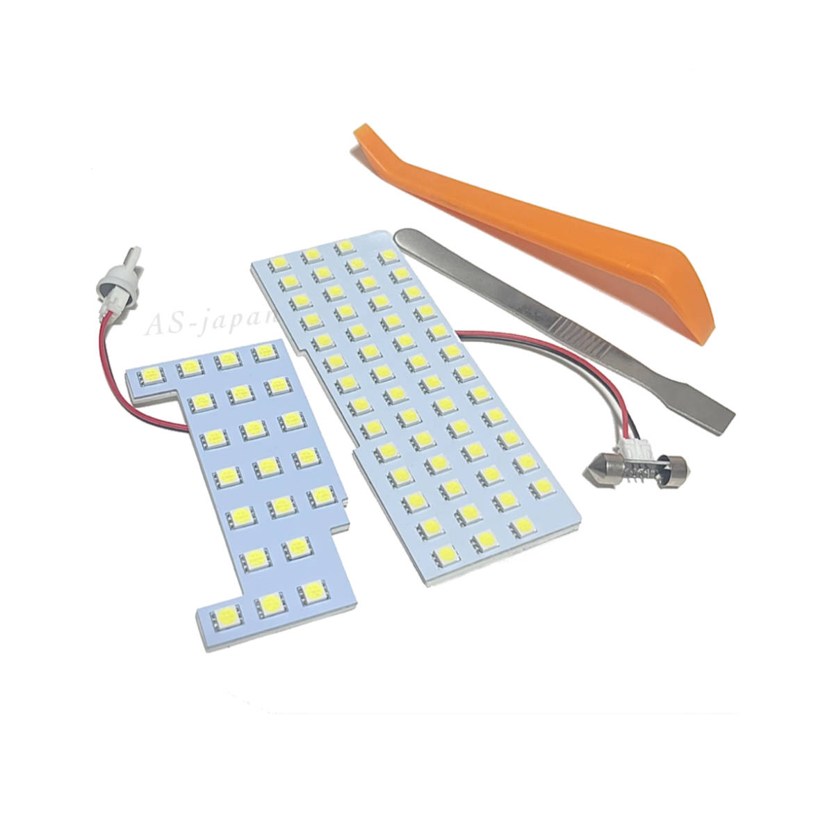 スズキ ハスラー MR52S / MR92S 専用設計 純白光 LED ルームランプ 高輝度 3chip SMD 6000Ｋ 2020年（令和2年）1月~ 全国送料無料の画像2