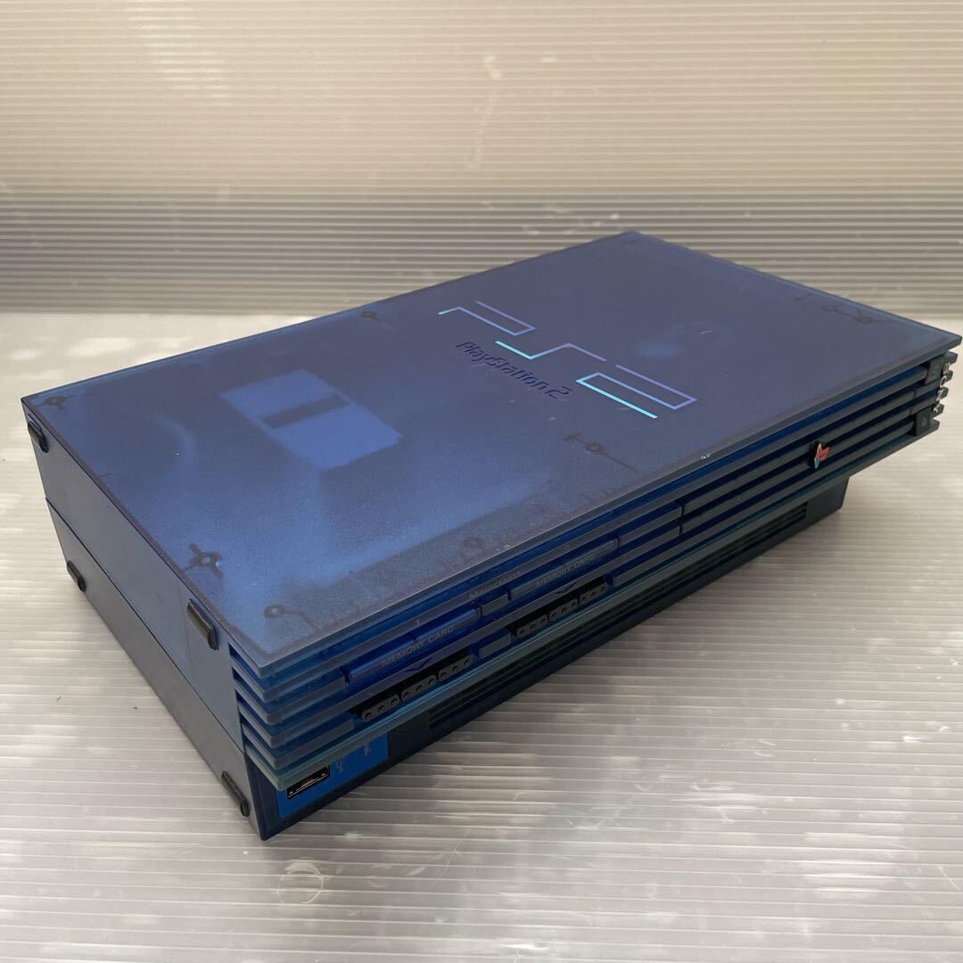 SONY PS2 本体 SCPH-37000 オーシャン・ブルー PlayStation2_画像4