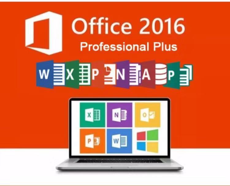 [即決] Office 2016 Professional Plus プロダクトキー 32/64bit版 日本語対応 手順書 保証有 永続ライセンスの画像1