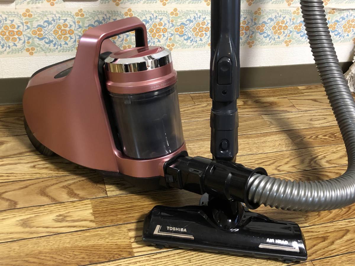 Used 14 Year Made Toshiba Cyclone Vacuum Cleaner Vc C4a P Pink Cleaner Sapporo Departure Taking Over Welcome Real Yahoo Auction Salling