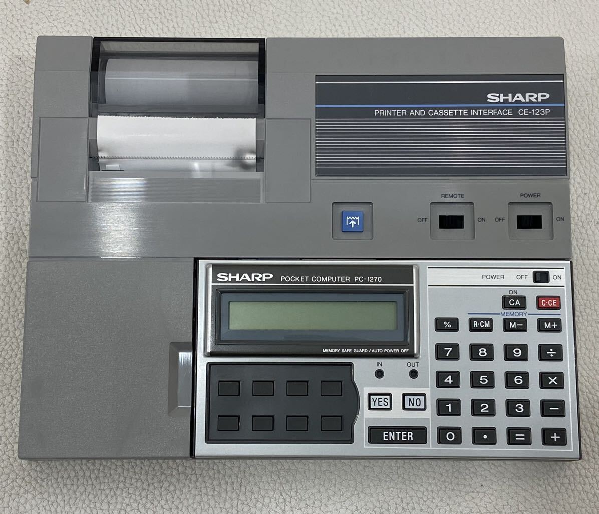 B4D317◆ シャープ SHARP CE-123P プリンタ カセットインターフェイス ポケットコンピュータ PC-1270 ポケコンの画像2