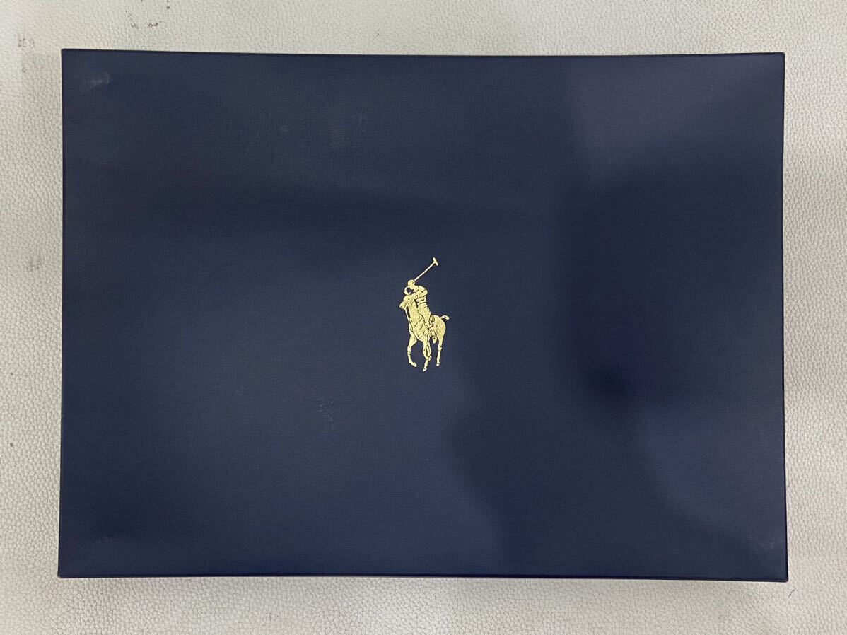 B4D308◆新古品◆ ラルフローレン RALPH LAUREN 綿100% グリーンタータン ポロウィンドウペイン チェック柄 ハンドタオル 合計2点セット_画像9