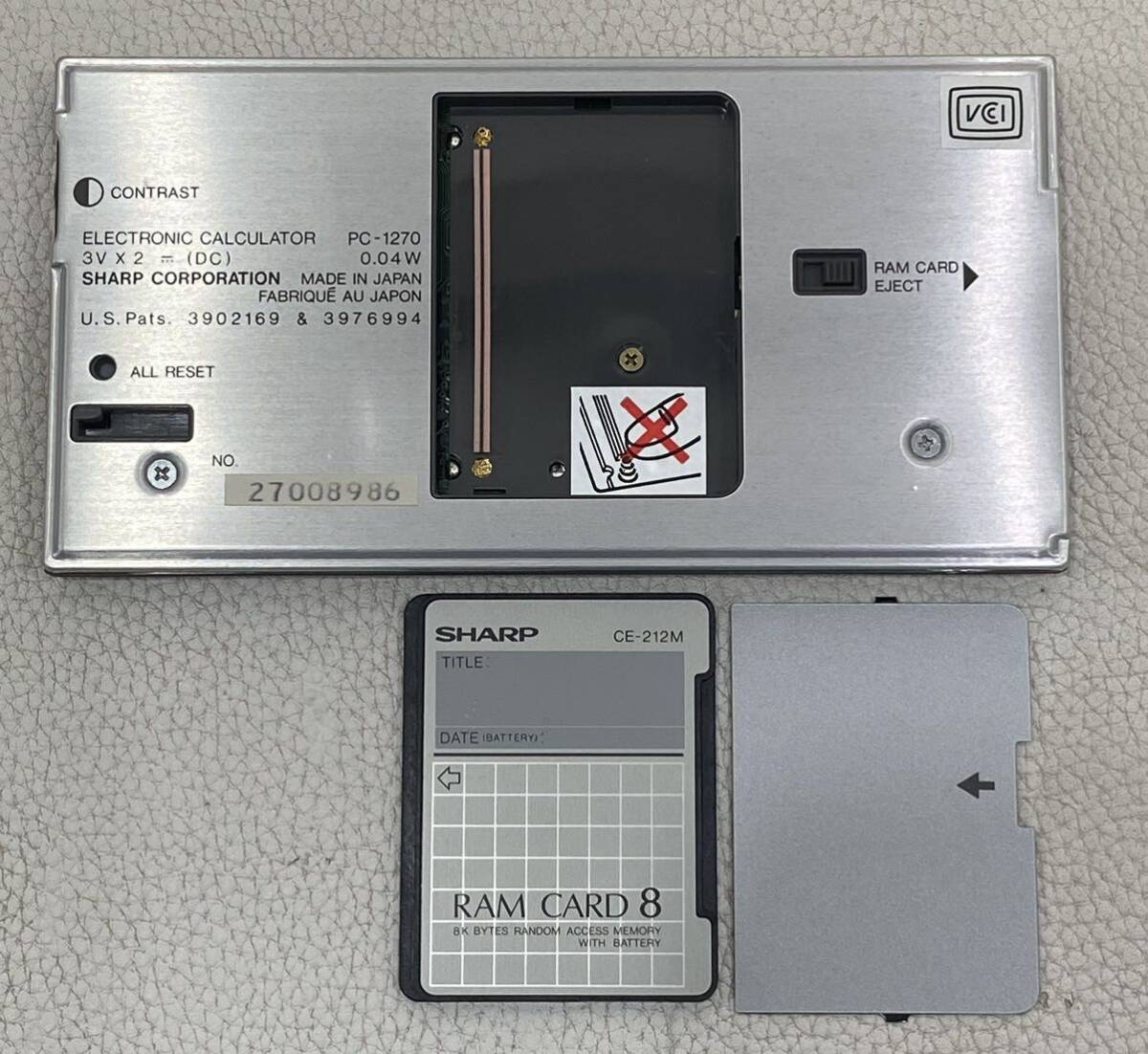 B4D316◆ シャープ SHARP CE-123P プリンタ カセットインターフェイス ポケットコンピュータ PC-1270 ポケコンの画像5