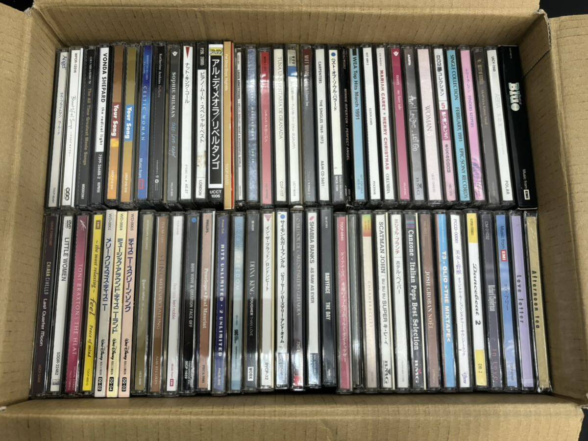 S4D451◆ CD 洋楽 マライア・キャリー AKON等 まとめ売り 合計68枚セット_画像1