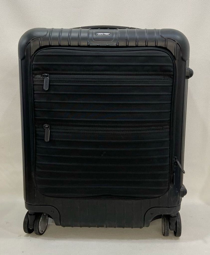 B4D300◆本物◆ リモワ RIMOWA ボレロ BOLERO マットブラック色 4輪 スーツケース キャリーケースの画像1