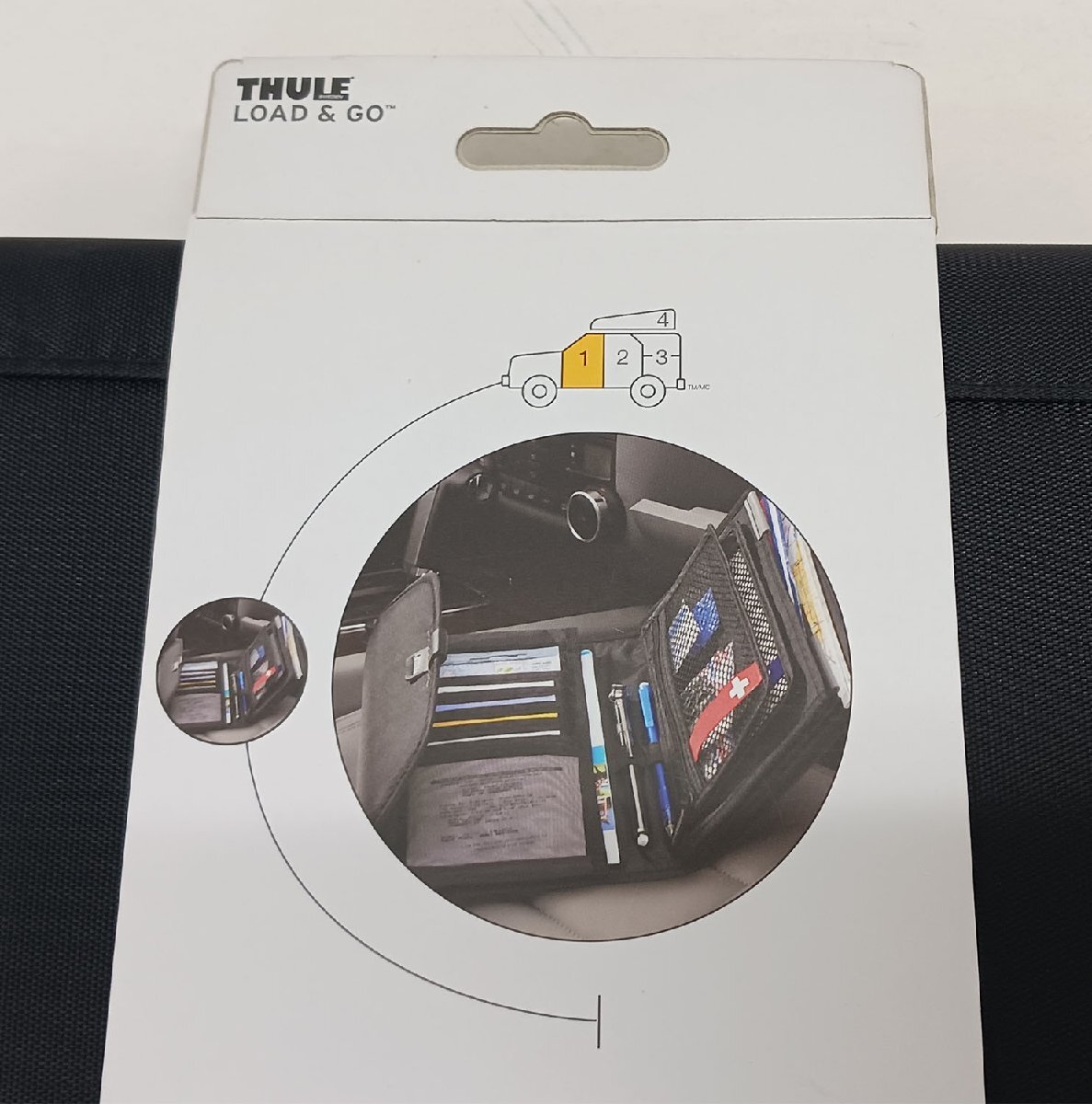 0213-3☆1円スタート☆中古 未使用品 THULE LOAD&GO Glove Box Organizerの画像4