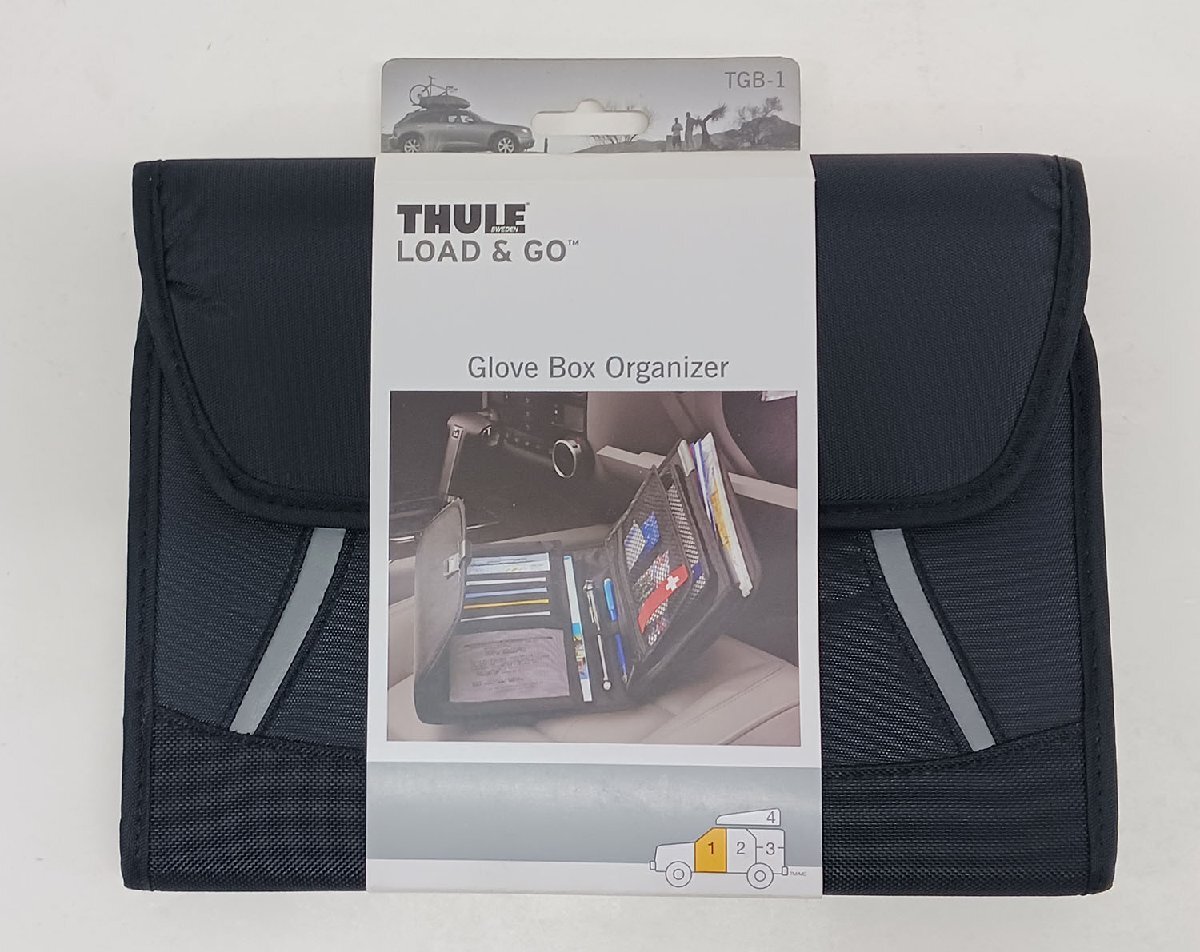 0213-3☆1円スタート☆中古 未使用品 THULE LOAD&GO Glove Box Organizerの画像1