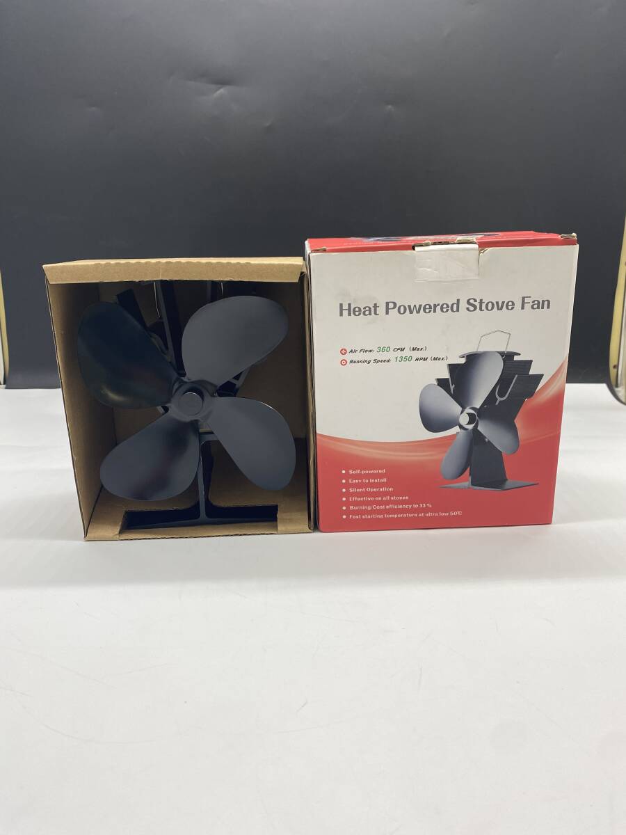 плита вентилятор Heat Powered Stove Fan