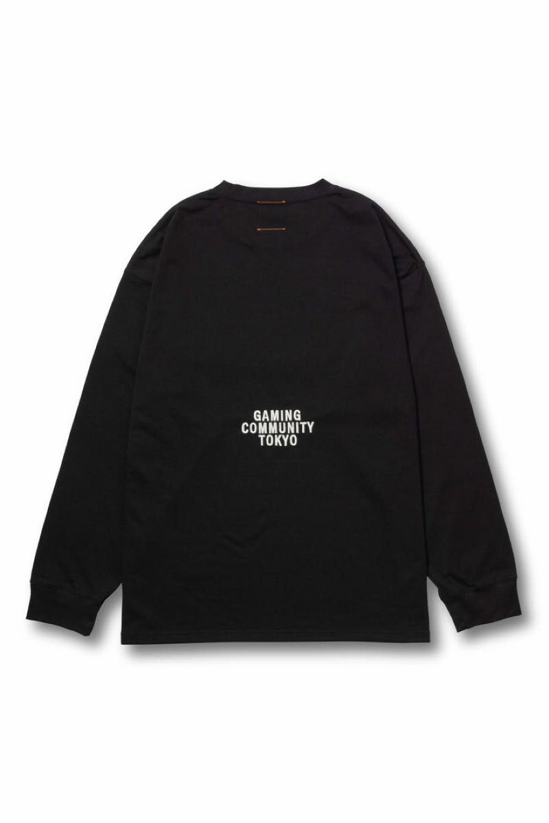 vaultroom ARCH LOGO BIG L/S TEE / BLK