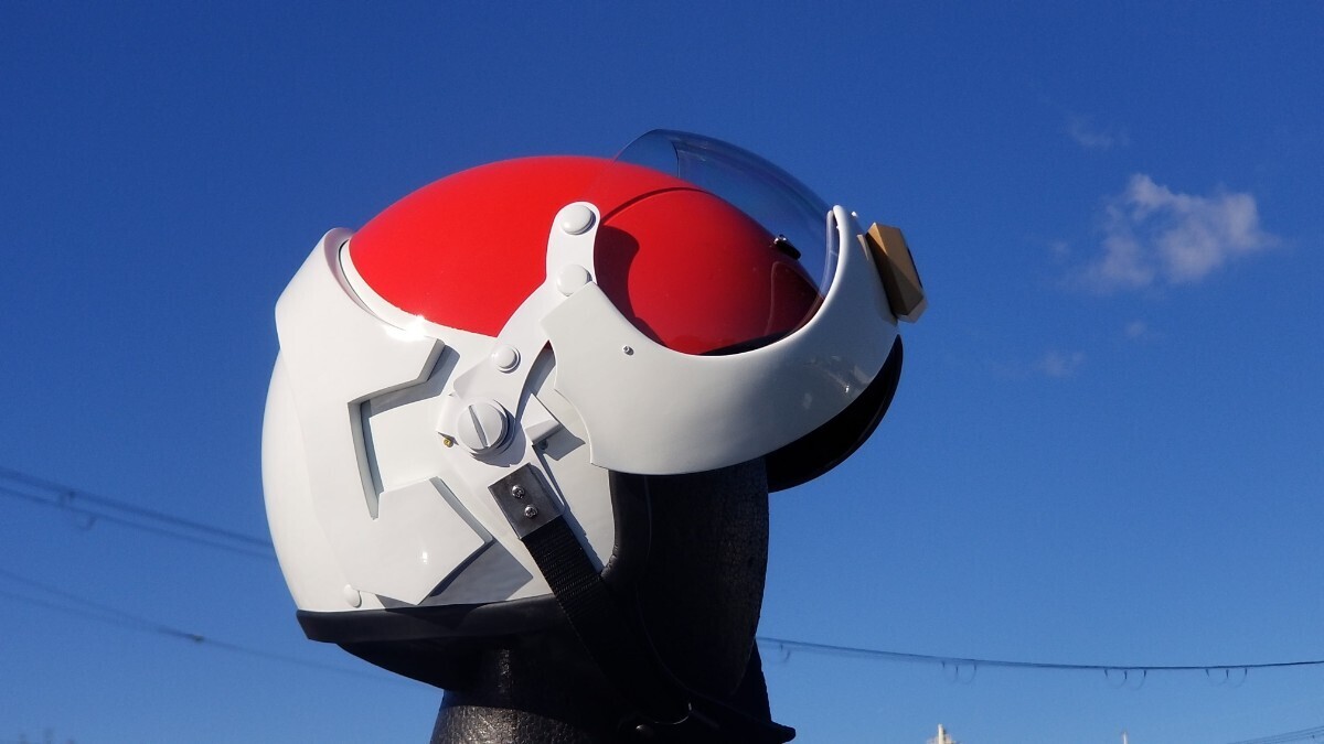 ウルトラ警備隊 初期タイプヘルメット ステルス田中雷工房 ウルトラ警備隊 初期タイプヘルメット ステルス田中雷工房
