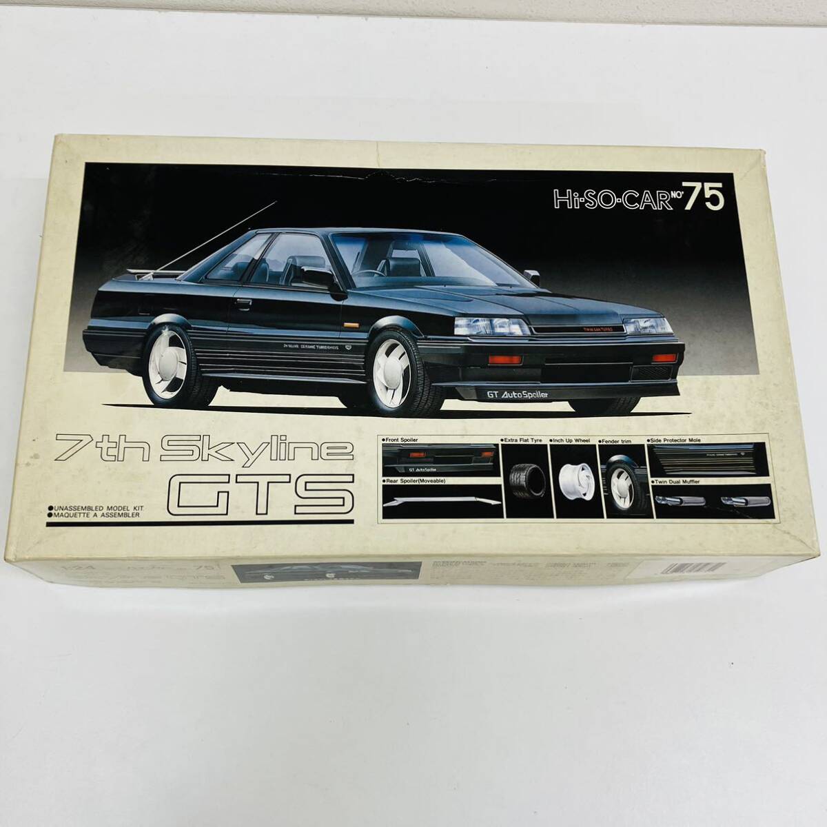 【現状販売品】フジミ ハイソカー 未組立 スカイライン FUJIMI GTS 日産 7th Skyline プラモデル_画像1