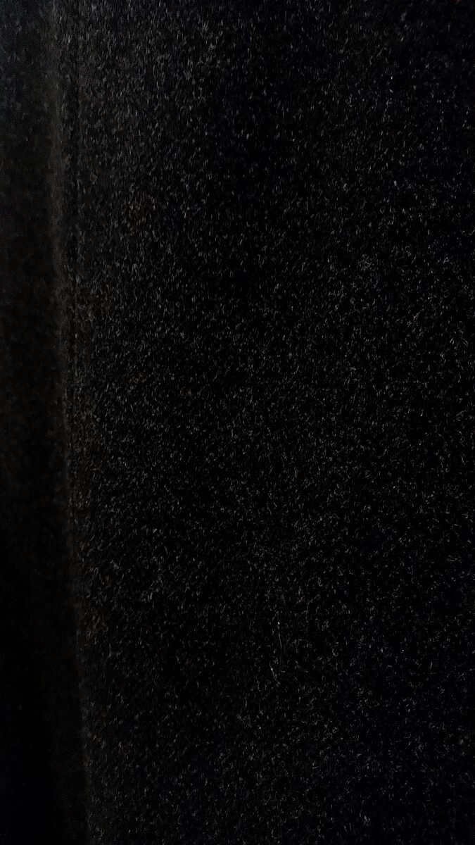 １円～ バーバリー メンズ コート M カシミヤ混 ブラックの画像7