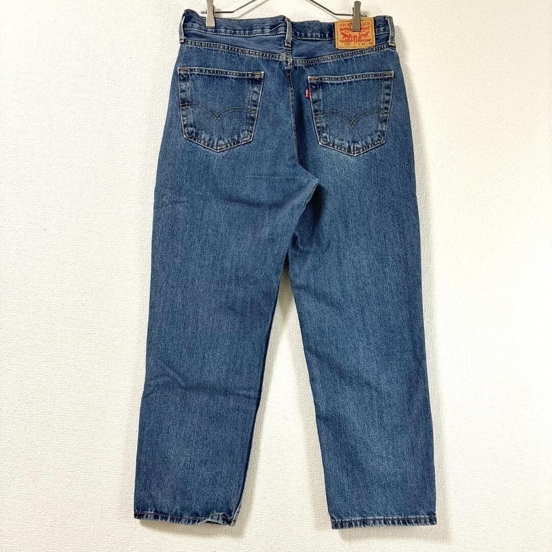 リーバイス550 Levis W34 ダークブルーデニム 青 パンツ 8303_画像3