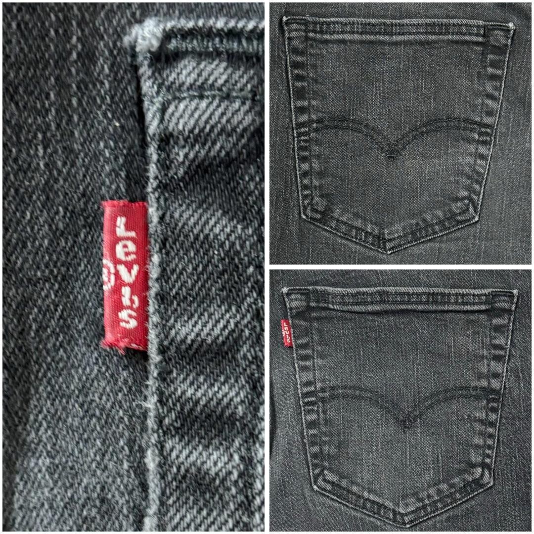 リーバイス569 Levis W38 ブラックデニム 黒 ストレート 8753_画像6