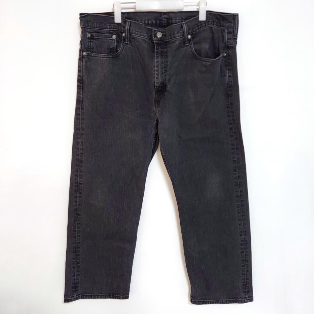 リーバイス569 Levis W38 ブラックデニム 黒 ストレート 8910_画像2