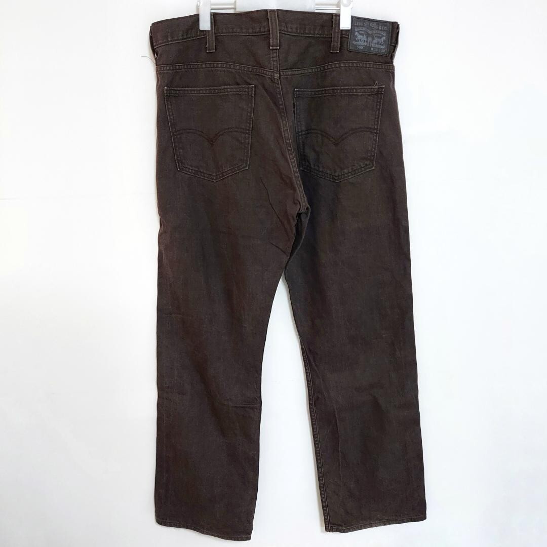 リーバイス569 Levis W38 ブラックデニム 黒 ストレート 8913_画像3