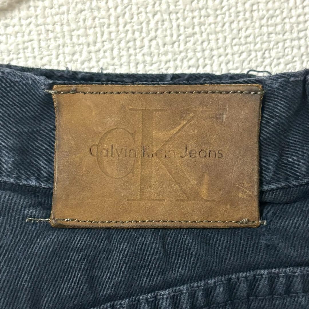 Calvin Klein カルバンクライン W33 ブラックデニム 黒 8746_画像4