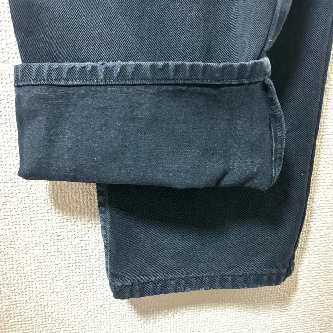 Calvin Klein カルバンクライン W33 ブラックデニム 黒 8746_画像8